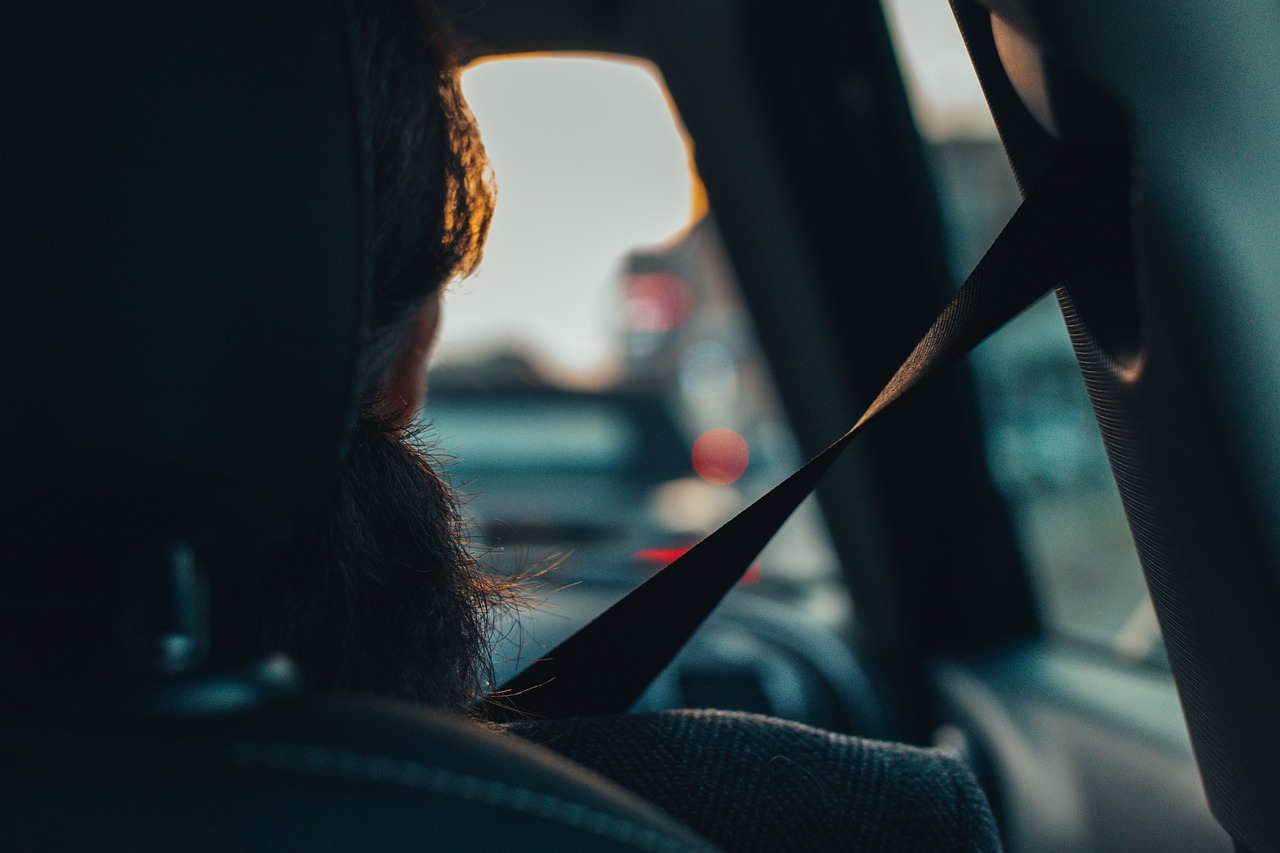 Kinderen op de achterbank van een auto tijdens een lange autorit